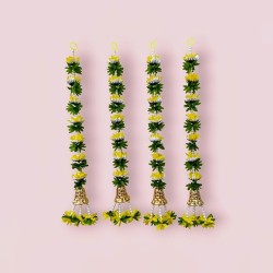 afarza Toran Garland Backdrop Bell (Yellow)-2529